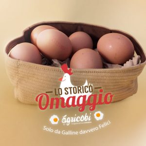 Uova in omaggio dalle nostre galline felici